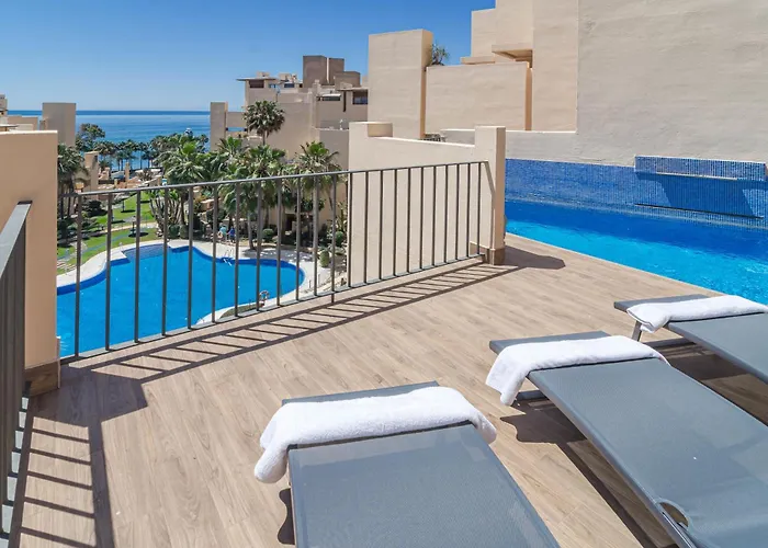 Apartamento Bp7c.2a Beachfront Penthouse With Private Pool Estepona