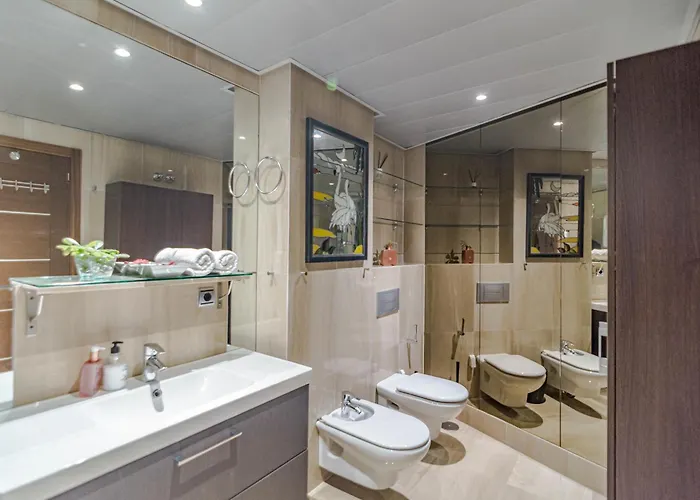 아파트 Bp7c.2a Beachfront Penthouse With Private Pool 에스테포나