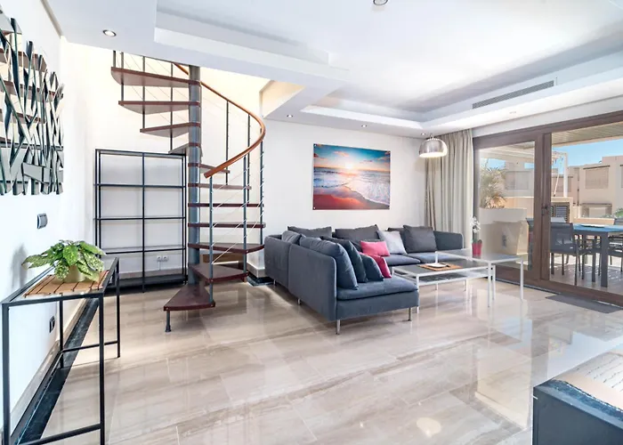 Apartment Bp7c.2a Beachfront Penthouse With Private Pool Estepona